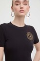 Tričko Versace Jeans Couture černá 76HAHT02.CJ03T