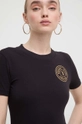 czarny Versace Jeans Couture t-shirt