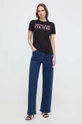 Versace Jeans Couture t-shirt in cotone nero