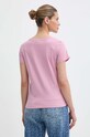 Ρούχα Βαμβακερό μπλουζάκι Pinko Answear Exclusive 100355.A22Q ροζ