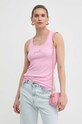 Топ Pinko Answear Exclusive розовый 100807.A22R