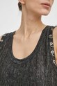 Pinko top lniany 103475.A1WJ szary