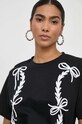 Pinko body bawełniane 103620.A1XD czarny