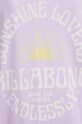 Βαμβακερό μπλουζάκι Billabong Adventure Division EBJZT00261 μωβ