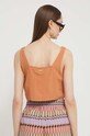 Îmbrăcăminte Billabong top din bumbac ABJWT00467 portocaliu