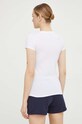 Oblečenie Bavlnené tričko Armani Exchange 3DYT11.YJG3Z biela