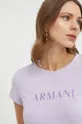 фіолетовий Футболка Armani Exchange