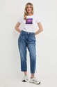 Bavlněné tričko Armani Exchange 3DYT65.YJ3RZ bílá SS24