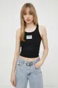 fekete Moschino Jeans top