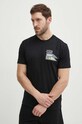 Хлопковая футболка Guess OZRIC чёрный Z4GI16.I3Z14