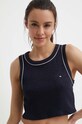 Top Tommy Hilfiger σκούρο μπλε UW0UW05232