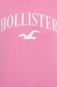 Βαμβακερό μπλουζάκι Hollister Co. 3-pack