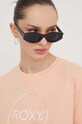 Βαμβακερό μπλουζάκι Roxy Shadow Original πορτοκαλί ERJZT05698