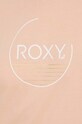 Βαμβακερό μπλουζάκι Roxy Shadow Original ERJZT05698 πορτοκαλί