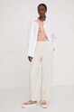 Roxy t-shirt in cotone ERJZT05701 arancione SS24