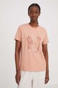 Roxy t-shirt in cotone arancione ERJZT05701