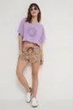 Tričko Roxy fialová