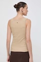 Odzież Weekend Max Mara top bawełniany 2415941082600 beżowy