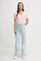 United Colors of Benetton tricou din bumbac 3GA2E4230 roz AA00