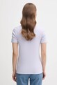 Ρούχα Βαμβακερό μπλουζάκι United Colors of Benetton 3GA2E4230 μωβ