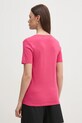 Одяг Бавовняна футболка United Colors of Benetton 3GA2E4230 рожевий
