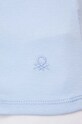United Colors of Benetton t-shirt bawełniany 3GA2E4230 niebieski