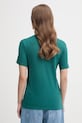 Oblečenie Bavlnené tričko United Colors of Benetton 3GA2E4230 tyrkysová