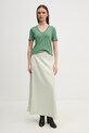 Хлопковая футболка United Colors of Benetton 3GA2E4230 зелёный AA00