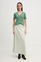 United Colors of Benetton tricou din bumbac 3GA2E4230 verde AA00