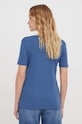 Îmbrăcăminte United Colors of Benetton tricou din bumbac 3GA2E4230 albastru