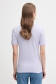 Ρούχα Βαμβακερό μπλουζάκι United Colors of Benetton 3GA2E16A0 μωβ