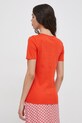 Îmbrăcăminte United Colors of Benetton tricou din bumbac 3GA2E16A0 portocaliu