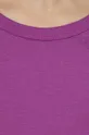 fioletowy United Colors of Benetton t-shirt bawełniany