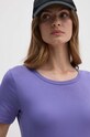 United Colors of Benetton tricou din bumbac violet 3GA2E16A0