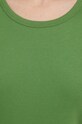 Хлопковая футболка United Colors of Benetton зелёный 3GA2E16A0
