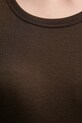 United Colors of Benetton t-shirt bawełniany 3GA2E16A0 brązowy