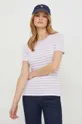 violetto United Colors of Benetton t-shirt in cotone Donna