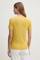 Одежда Хлопковая футболка United Colors of Benetton 3GA2E16A2 жёлтый