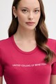 United Colors of Benetton t-shirt in cotone rosa 3GA2E16A2