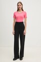 Хлопковая футболка United Colors of Benetton 3GA2E16A2 розовый SS25