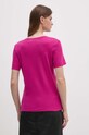 Одежда Хлопковая футболка United Colors of Benetton 3GA2E16A2 фиолетовой