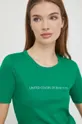 Βαμβακερό μπλουζάκι United Colors of Benetton 100% Βαμβάκι