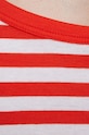 United Colors of Benetton top bawełniany czerwony 3OA6E8397