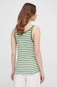 Îmbrăcăminte United Colors of Benetton top din bumbac 3OA6E8397 verde