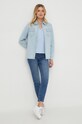 United Colors of Benetton koszula jeansowa 5RZKDQ06T niebieski SS25