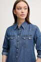 United Colors of Benetton camasa jeans 5RZKDQ06T albastru