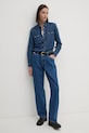 United Colors of Benetton koszula jeansowa 5RZKDQ06T niebieski AW25