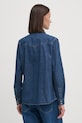 Odzież United Colors of Benetton koszula jeansowa 5RZKDQ06T niebieski