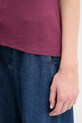 United Colors of Benetton t-shirt bawełniany fioletowy 3GA2D1066