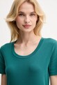 Odzież United Colors of Benetton t-shirt bawełniany 3GA2D1066 turkusowy